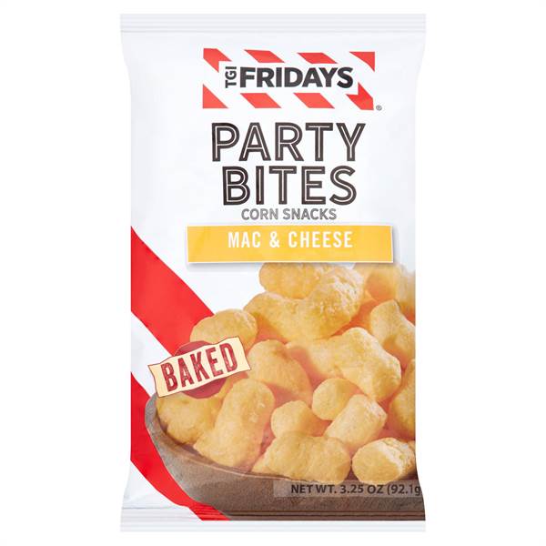 T.G.I Fridays Mac and Cheese Baked Party Bites Pouch Imported